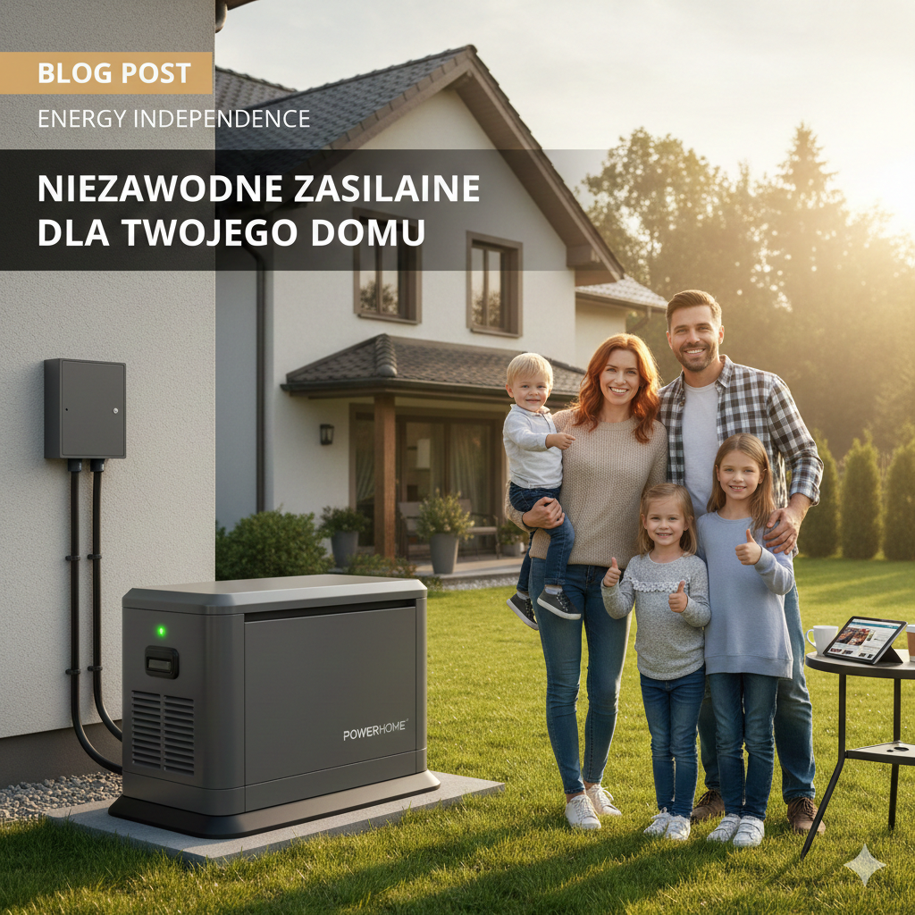 Dom bez prądu? Sprawdź, jak dobrać agregat, który „pociągnie” Twoją codzienność