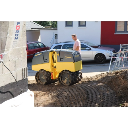 Walec okołkowany Bomag BMP 8500 – 1595 kg, szerokość 850 mm, Kubota D1005, ECOMODE