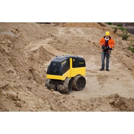 Walec okołkowany Bomag BMP 8500 – 1595 kg, szerokość 850 mm, Kubota D1005, ECOMODE