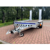 Przyczepa budowlana 3500 kg Wiola B3540, DMC (Podjazdy aluminiowe)