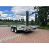 Przyczepa budowlana 3500 kg Wiola B3540, DMC (Podjazdy aluminiowe)