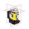 Nivel System CLx3R + statyw SJJ-M1 EX + czujnik CLS-5 - laser krzyżowy czerwony 3 × 360° 3D Bluetooth