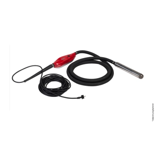 Wibrator wgłębny Swepac PVEL 50-8 – z przetwornicą, 230V, buława 50 mm, wąż 8 m