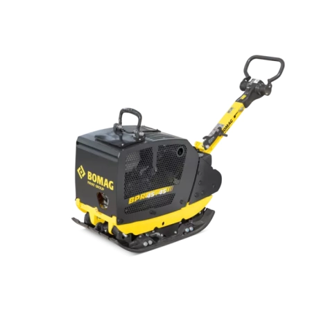 Zagęszczarka rewersyjna Bomag BPR 45/45 – 340 kg, płyta 450 mm, Honda GX270