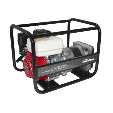 Agregat prądotwórczy jednofazowy Honda EA3000 – 3,0 kW, 41 kg – silnik GX200 + OLEJ GRATIS