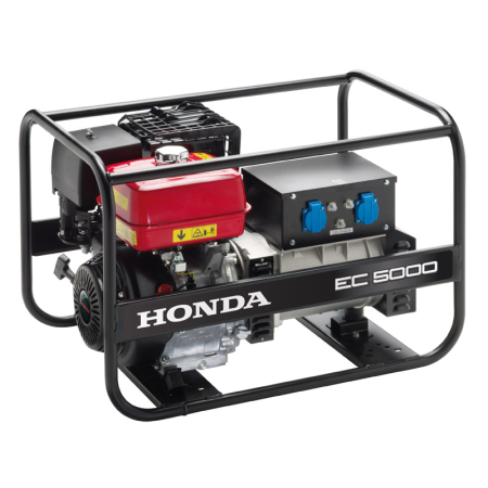 Agregat prądotwórczy jednofazowy Honda EC5000 – 5,0 kW, 75 kg – silnik GX390