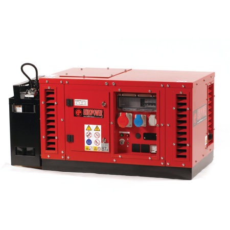 Agregat prądotwórczy trójfazowy Honda EPS6500TE – 7,0 kVA / 4,1 kW, 150 kg – wyciszony, silnik GX390