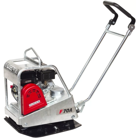 Zagęszczarka jednokierunkowa Swepac F 70A – 79 kg, płyta 530 mm, Honda GX160, zbiornik 12 l