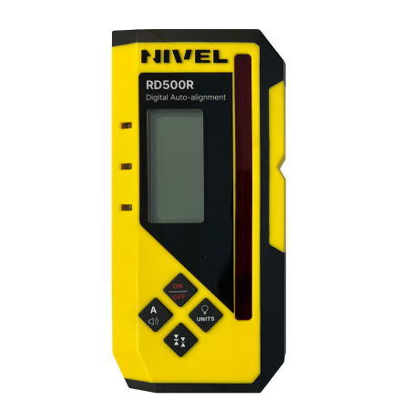 Czujnik laserowy Nivel System RD500R DIGITAL  – do laserów rotacyjnych serii NL700 z wiązką czerwoną