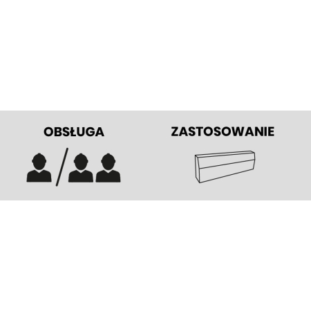 Łącznik LSZS do spinania szalunków SZS w szereg