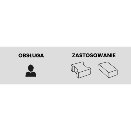 Wózek Brukarski Jazon KRAB800 – do transportu kostki brukowej i materiałów na budowie