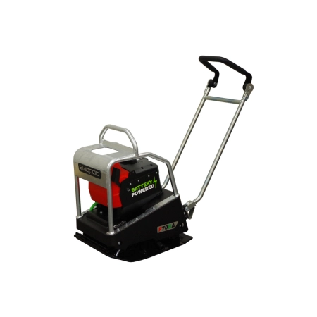 Zagęszczarka bateryjna Swepac F 70BA – 76 kg, płyta 530 mm, 11 kN
