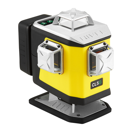 Laser krzyżowy Nivel System CL5G – z zieloną wiązką, 4x360° + dalmierz HDM-LittleFriend – GRATIS!