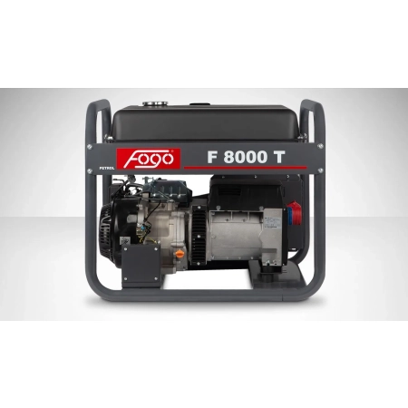 Agregat prądotwórczy trójfazowy FOGO F 8000 T – 7,7 kVA – 400V/230V – Zbiornik 45L