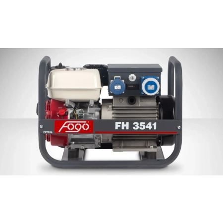 Agregat prądotwórczy FOGO FH 3541 – 3,0 kW – 230V – IP54 – HONDA GX200 – Prąd startowy 300%