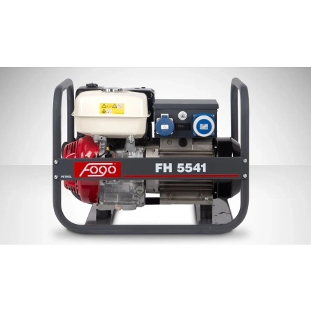 Agregat prądotwórczy FOGO FH 5541 – 3,9 kW – 230V – IP54 – HONDA GX270 – Prąd startowy 300%