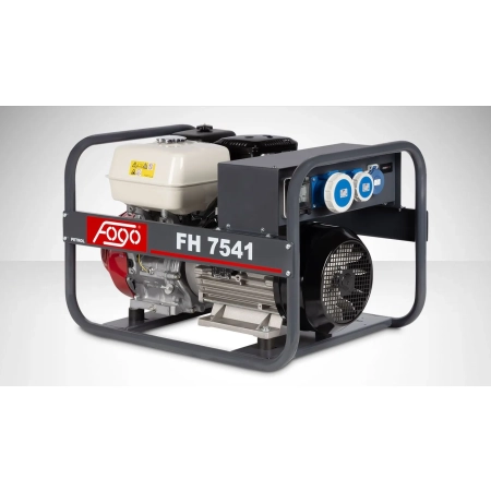 Agregat prądotwórczy FOGO FH 7541 – 6,2 kW – 230V – IP54 – HONDA GX390 – Prąd startowy 300%