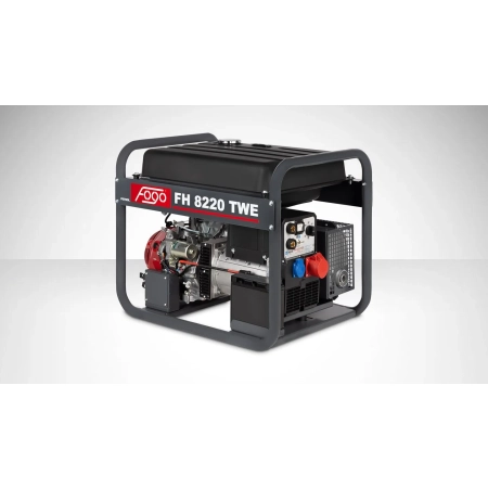 Agregat prądotwórczy spawalniczy FOGO FH 8220 TWE – 7,2 kVA – Honda GX390 – Rozruch elektryczny – 45L