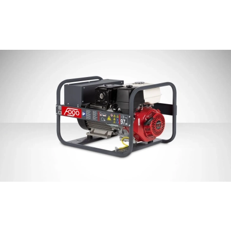 Agregat prądotwórczy trójfazowy FOGO FH 9540 – 8,1 kVA – 400V/230V – IP54 – HONDA GX390 – Prąd startowy 300%