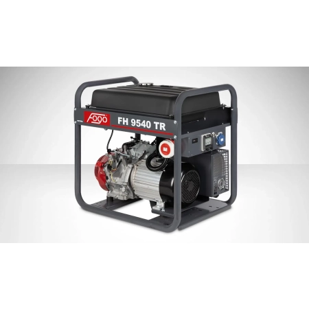 Agregat prądotwórczy FOGO FH 9540 TR – 8,1 kVA – AVR – IP54 – HONDA GX390 – Zbiornik 45L – 16,7h pracy