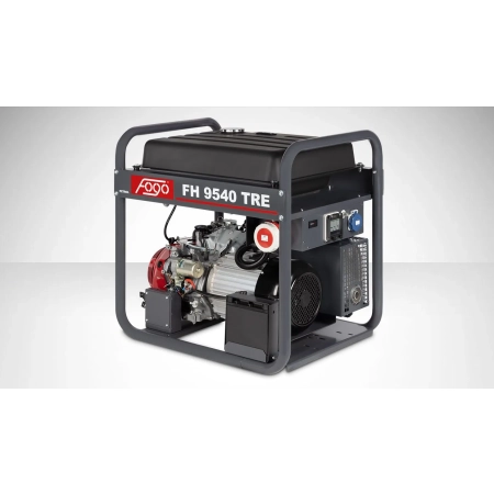 Agregat prądotwórczy FOGO FH 9540 TRE – 8,1 kVA – AVR – IP54 – Rozruch Elektryczny – HONDA GX390 – 45L