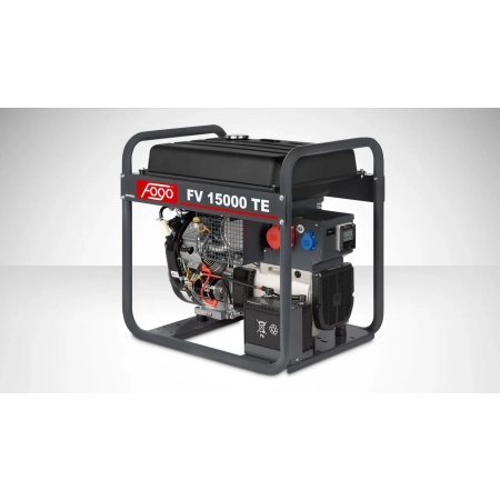 Agregat prądotwórczy trójfazowy FOGO FV 15000 TE – 14,5 kVA – 400V/230V – Vanguard V-Twin 627 ccm – 45L
