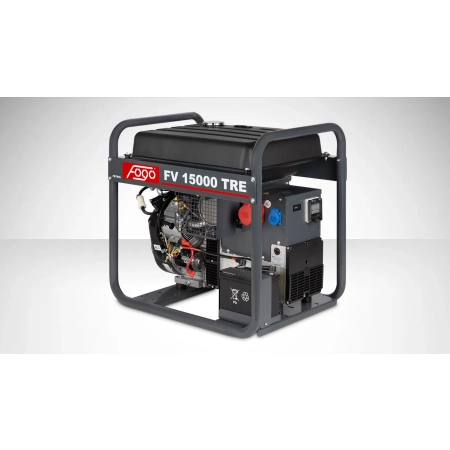 Agregat prądotwórczy trójfazowy FOGO FV 15000 TRE – 14,5 kVA – 400V/230V – AVR – Vanguard V-Twin – 45L