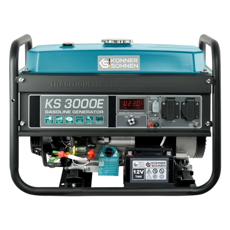 Agregat prądotwórczy jednofazowy Könner&Söhnen KS 3000E, 3.0 kW