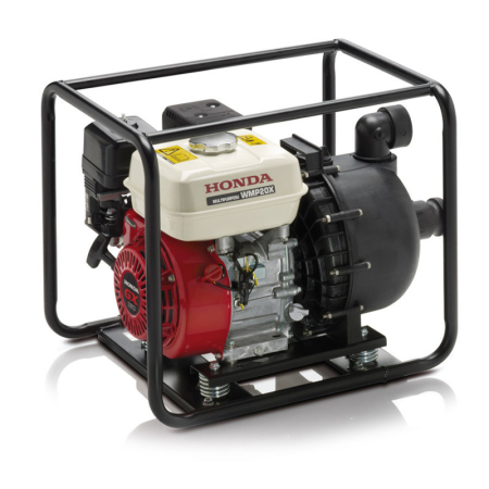 Motopompa chemiczna WMP 20X – 833 l/min, Honda GX160, do RSM i cieczy pH 4–9